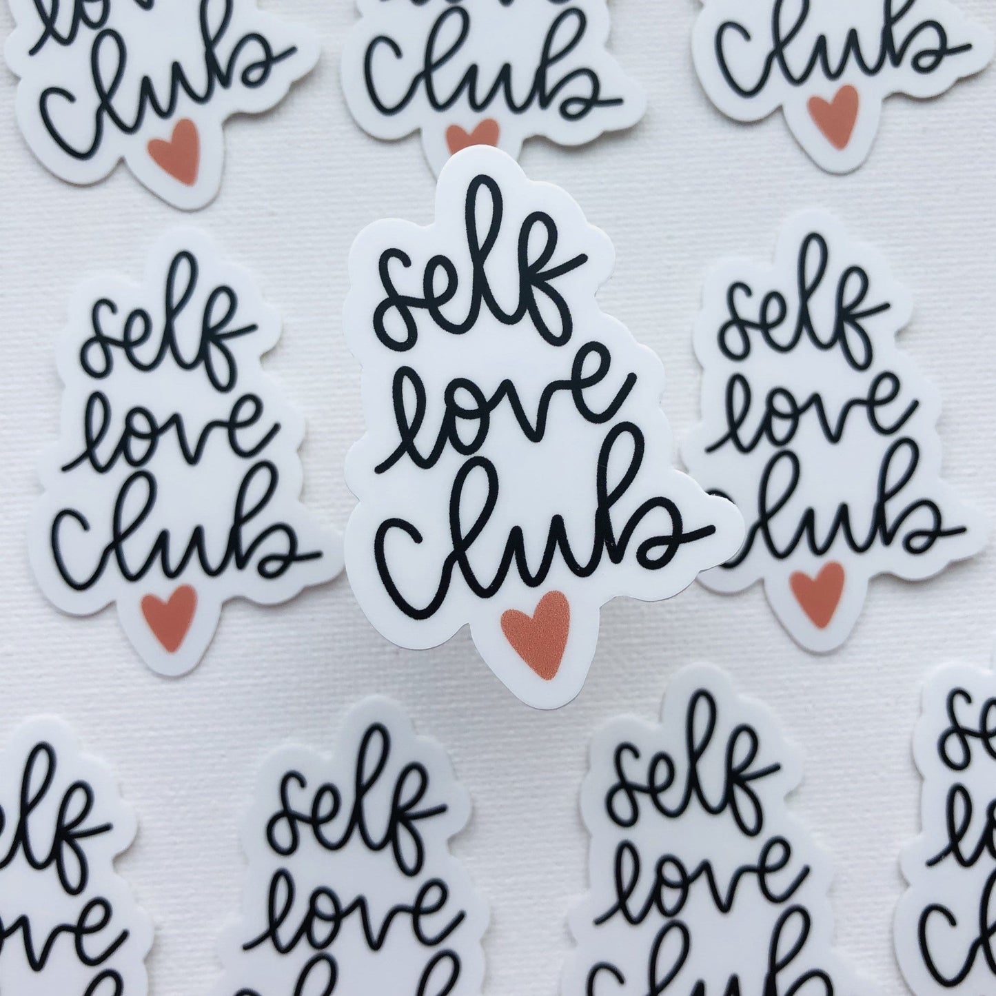 Self Love Club Lettering Sticker - [Good Apparel]
