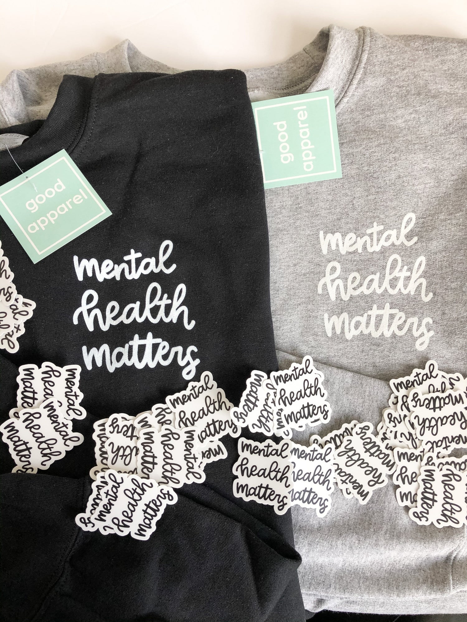 Mental Health Matters Crewneck Sweater - [Good Apparel]